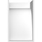 Ekena Millwork Standard Stockport Architectural Grade PVC Corbel, 7"W x 8"D x 12"H CORP07X08X12STO - alternate 2